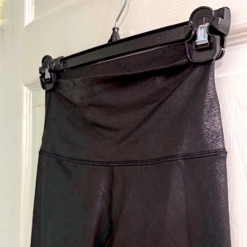 SALE🐣Aerie Black High-Waisted   "Leather" Leggings